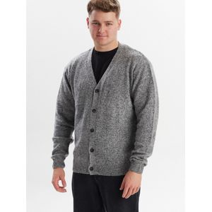 Dxnmxrk Gebreid vest 'DXFranker'  grijs