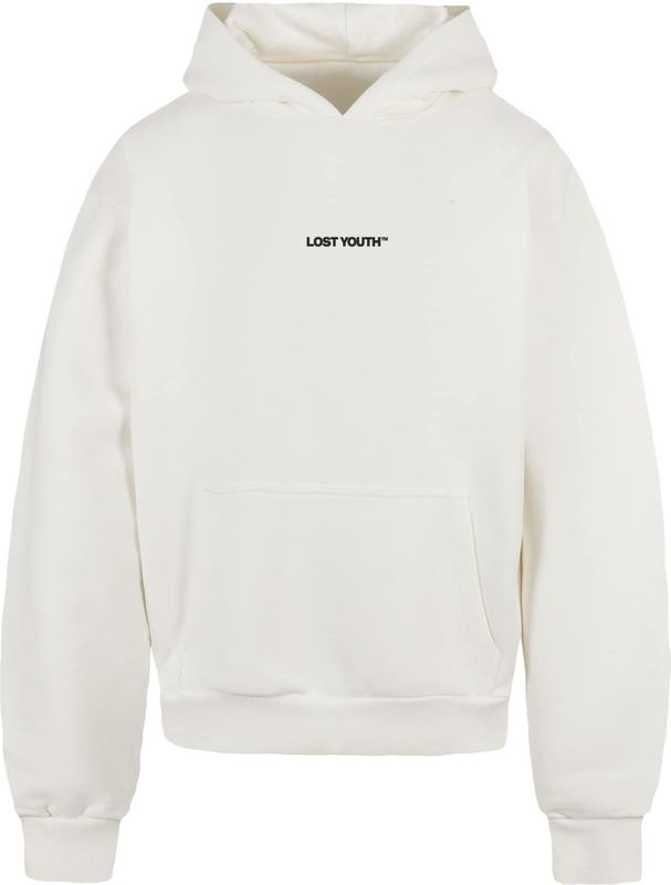 Lost Youth Sweatshirt 'Chaos'  lila / zwart / wit