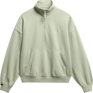 Superdry - Sweatshirt - Pastelgroen - Normale Pasvorm - Lange Mouw