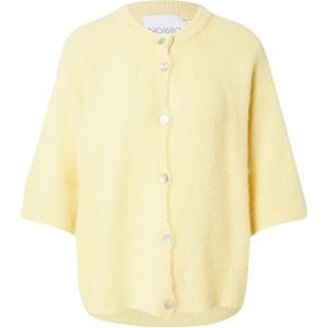 Noella - Kae - Gebreid Vest - Pasteelgeel