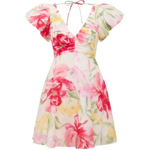 Forever New Jurk 'June'  riet / rosa / rood / wit
