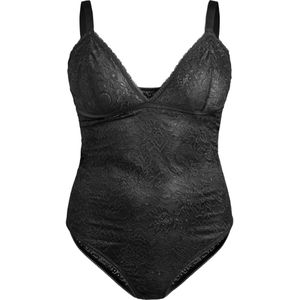 Devoted by Zizzi Lingerie body 'CANAOMI'  zwart