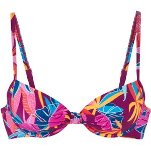 Buffalo - Soleil - Bikinitop - Bes bedrukt - Met Beugel en Gewatteerde Cups