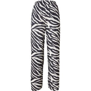 ABOUT YOU Broek 'Ina'  zwart / wit