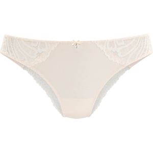 Lascana Tanga FLORA - Champagne - Microtouch - 89% Polyamide, 11% Elastaan