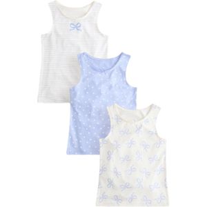 Next Onderhemd  lichtblauw / wit