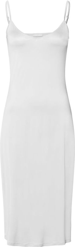 Hanro - Onderjurk - Effen - Nauwsluitend - V-hals - Verstelbare Spaghettibandjes