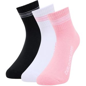 Carlo Colucci Sokken 'Elliscasis'  rosa / zwart / wit