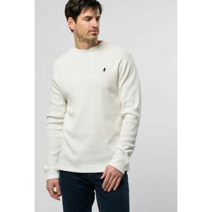 MCS Trui 'Drake'  zwart / offwhite