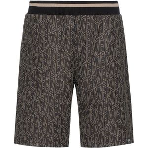 EA7 Emporio Armani Broek  lichtbruin / zwart
