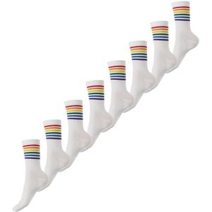 Nur Die Sokken ' Good Vibes Motiv Statement Socken Tennissocken '  gemengde kleuren / wit