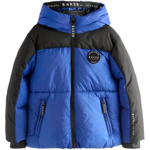 Baker by Ted Baker Winterjas  blauw / zwart / wit