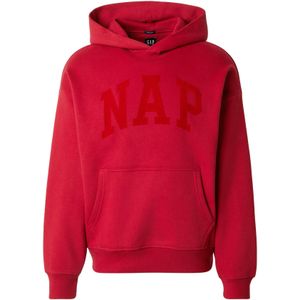 GAP Sweatshirt 'NAP'  rood / knalrood