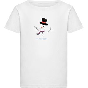 Merchcode Shirt 'Stay Frosty'  rood / zwart / wit