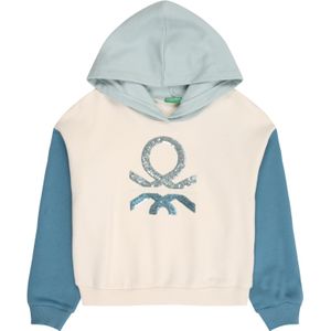 UNITED COLORS OF BENETTON Sweatshirt  saffier / mintgroen / wolwit