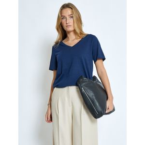 minus Shirt 'Leti'  donkerblauw