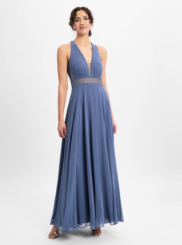 Vera Mont - 0312/4825 - Damesjurk - Stenen Blauw