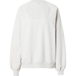 WEEKDAY Sweatshirt 'Viva'  lichtgrijs
