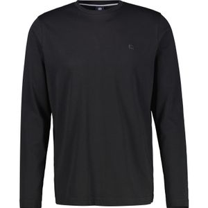Lerros - LERROS Basic - Longsleeve - Zwart - Lange Mouwen - 100% Katoen
