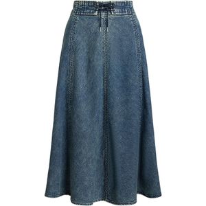 Lauren Ralph Lauren Rok  blauw denim