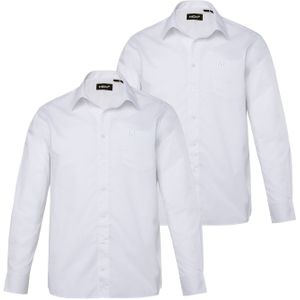 Men Plus Zakelijk overhemd  wit
