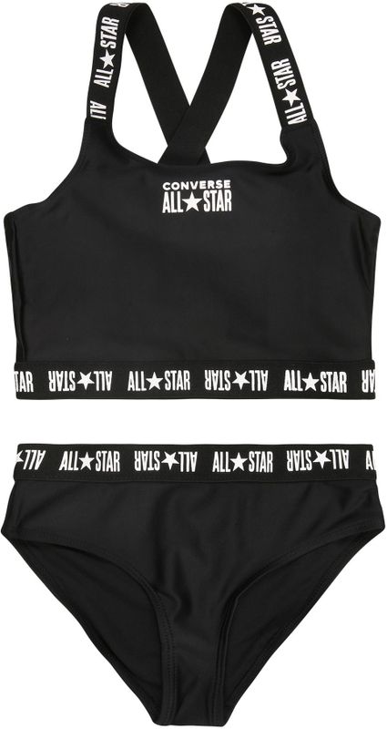 CONVERSE Bikini  zwart / wit