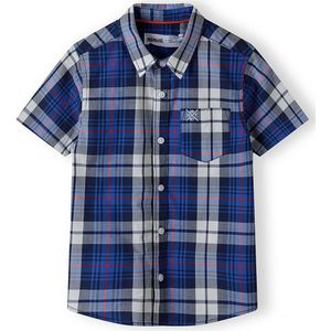 MINOTI Overhemd  donkerblauw / rood / zwart / wit