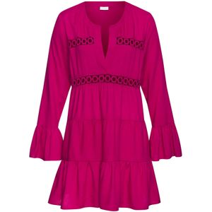 LASCANA - Jurk 'Lola' - Fuchsia - Blousejurk