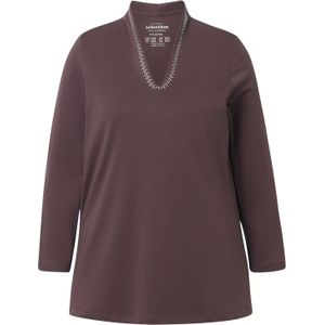 Ulla Popken Shirt  bruin
