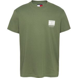 Tommy Jeans - Korte Mouwen T-shirt - Wit - 100% Regeneratief Katoen