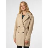 Lange jas van teddybont met de reverskraag, model 'Mukite'