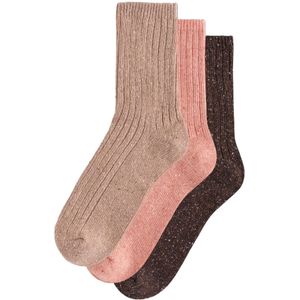 Next Sokken  chocoladebruin / lichtbruin / oudroze
