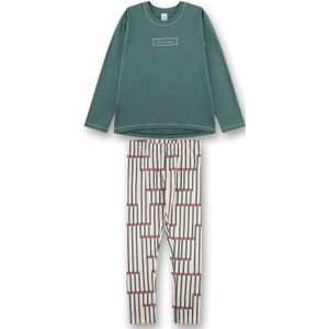 Sanetta Nachtkledij  smaragd / rood / wit