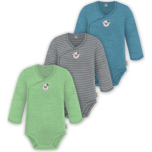 normani Rompertje/body  blauw / grijs / groen / gemengde kleuren