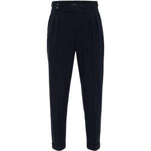 Antioch Bandplooibroek  nachtblauw