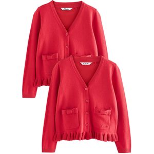 CLARKS Gebreid vest  rood