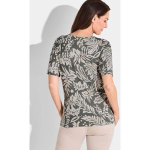 Goldner Shirt  grijs / wit