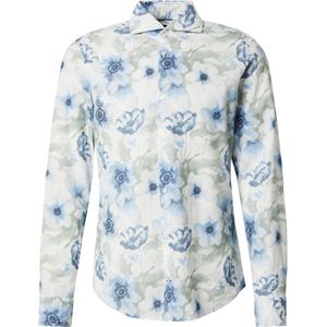 JOOP! Overhemd 'Pai'  lichtblauw / donkerblauw / olijfgroen / wit