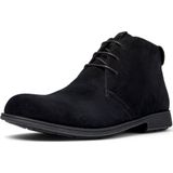 Camper - 1913 - Veterlaarzen - Zwart - Leer en Suède