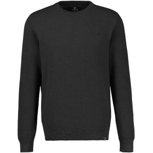 Lerros - Gebreide Trui - Zwart - LERROS - 100% Katoen