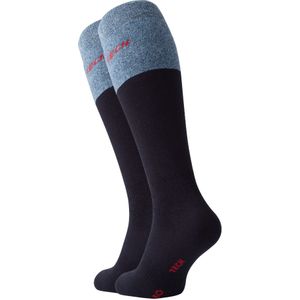 Cotton Prime Kniekousen  saffier / rood / zwart