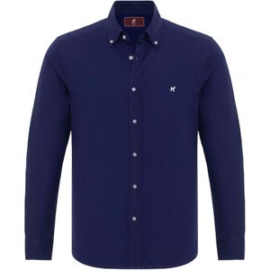 Williot Overhemd  navy / wit