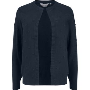 Oxmo Gebreid vest 'Kalotta'  marine