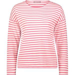 Betty & Co Trui  pink / wit