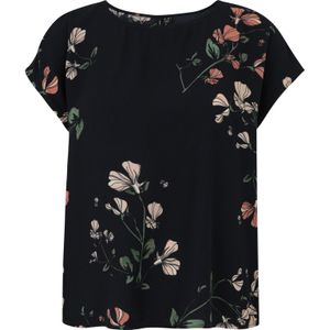 Vero Moda Petite Blouse 'VMNEWHALLIE'  nachtblauw / jade groen / oudroze