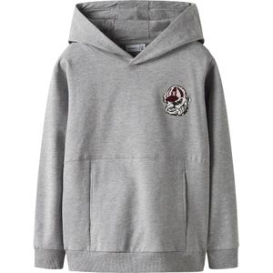 NAME IT Sweatshirt  grijs gemêleerd