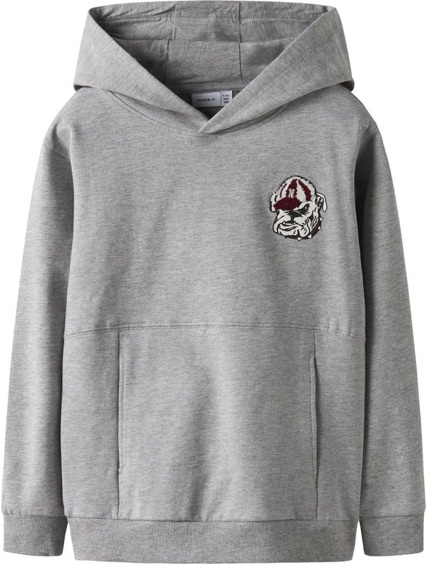 NAME IT Sweatshirt  grijs gemêleerd