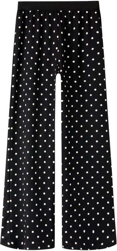 NAME IT Broek  zwart / wit