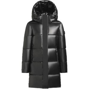 khujo Wintermantel 'Haya-YM'  donkergrijs