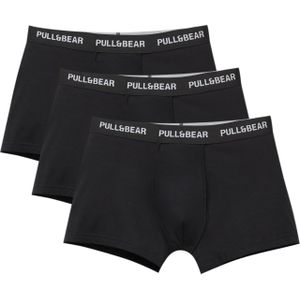 Pull&Bear Boxershorts  zwart / wit